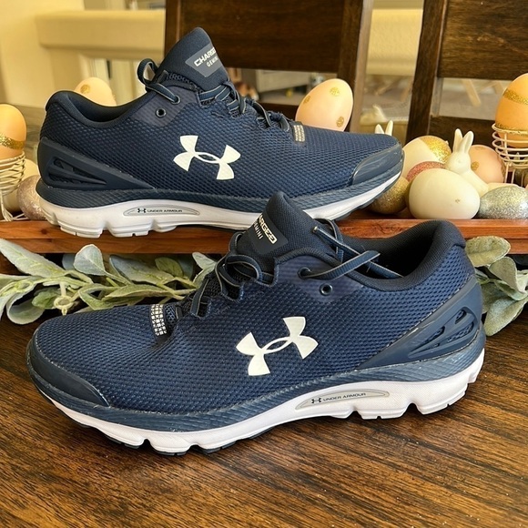 Under armour charged Gemini mens blue shoes | size 11.5 main image 4